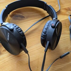 Sony Black Over-Ear Headphones